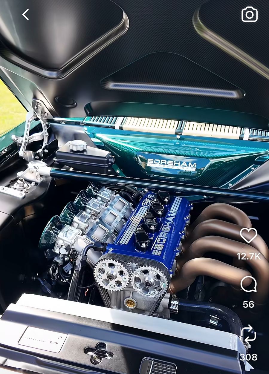 Boreham engine bay detail