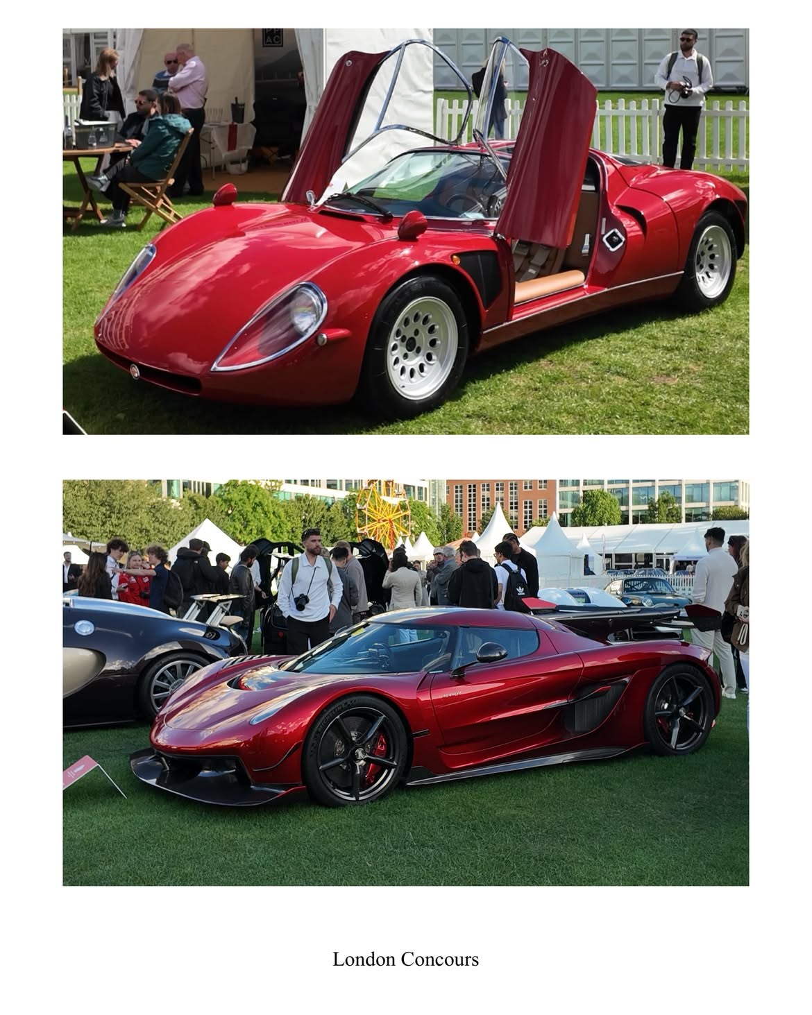 Alfa 33 and a Jesko