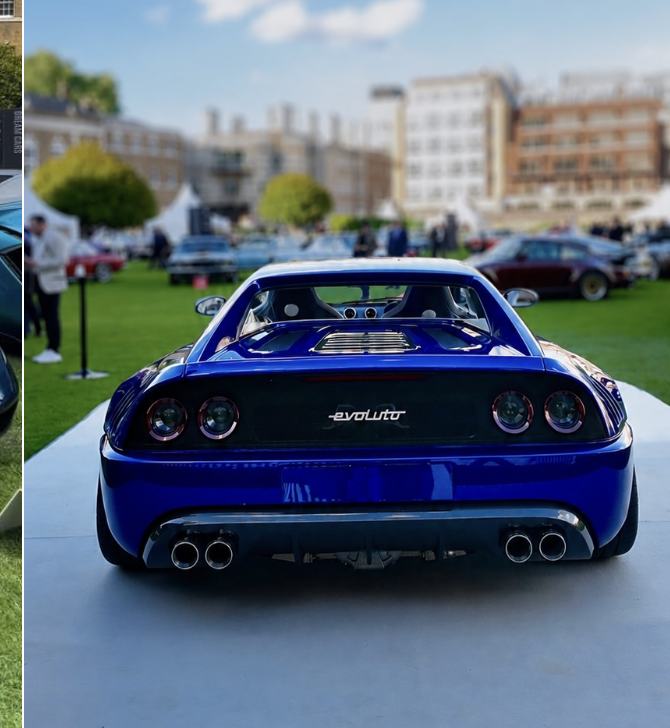 A reimagined Ferrari, built different