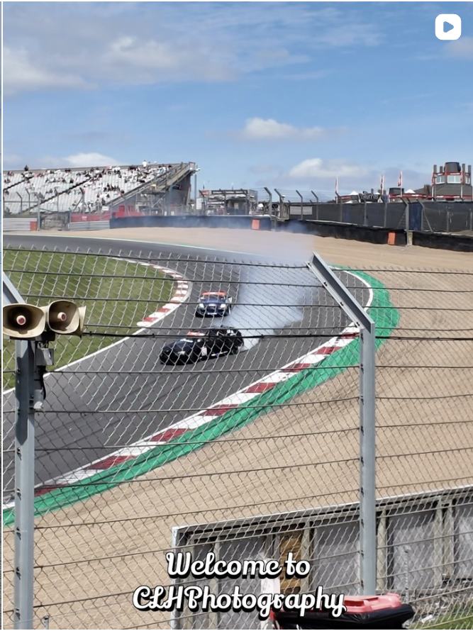 Smoke, noise, track day chaos